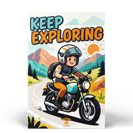Keep Exploring Travel Postcard Photo Postcard