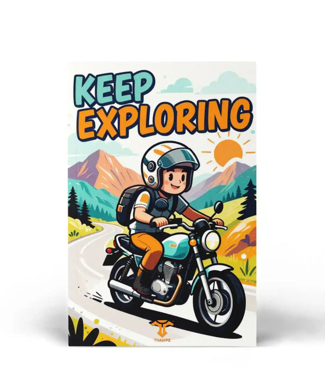 Keep Exploring Travel Postcard Photo Postcard