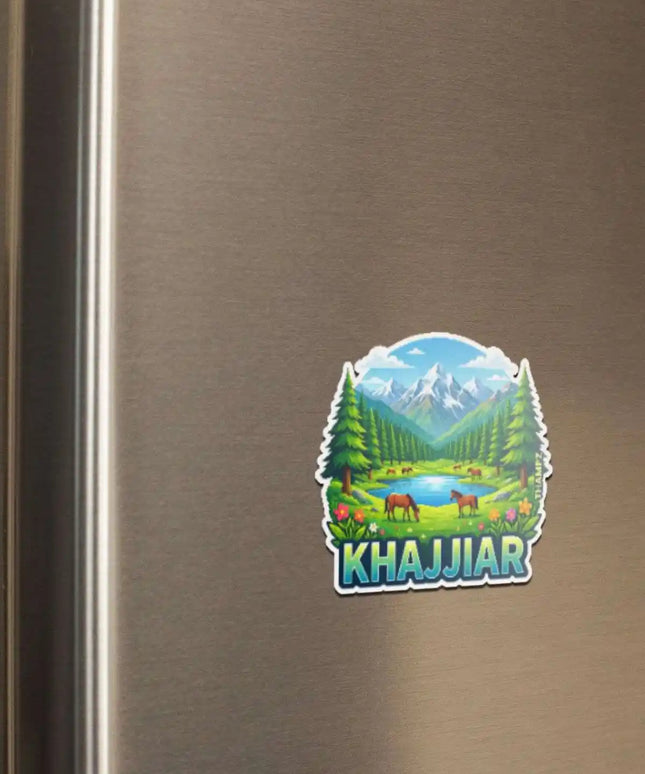 khajjiar fridge magnet