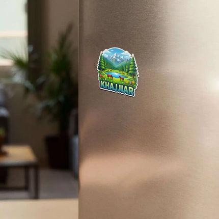 khajjiar fridge magnet