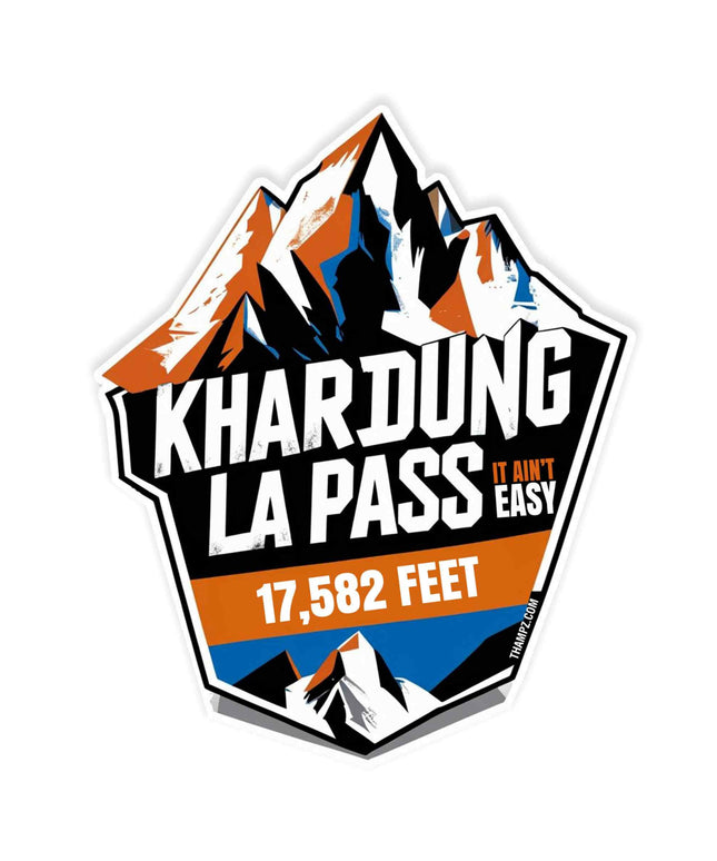 Khardung La Pass Sticker