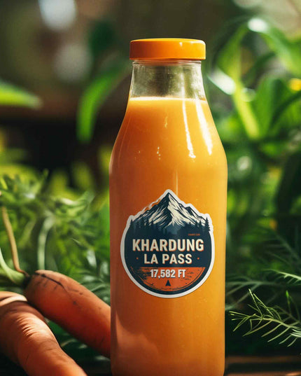 Khardung La Pass Vinyl Sticker