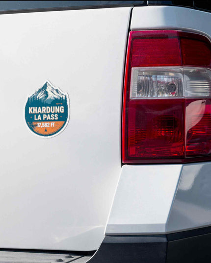 Khardung La Pass Vinyl Sticker