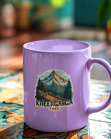 Kheerganga Trek Adventure Vinyl Sticker