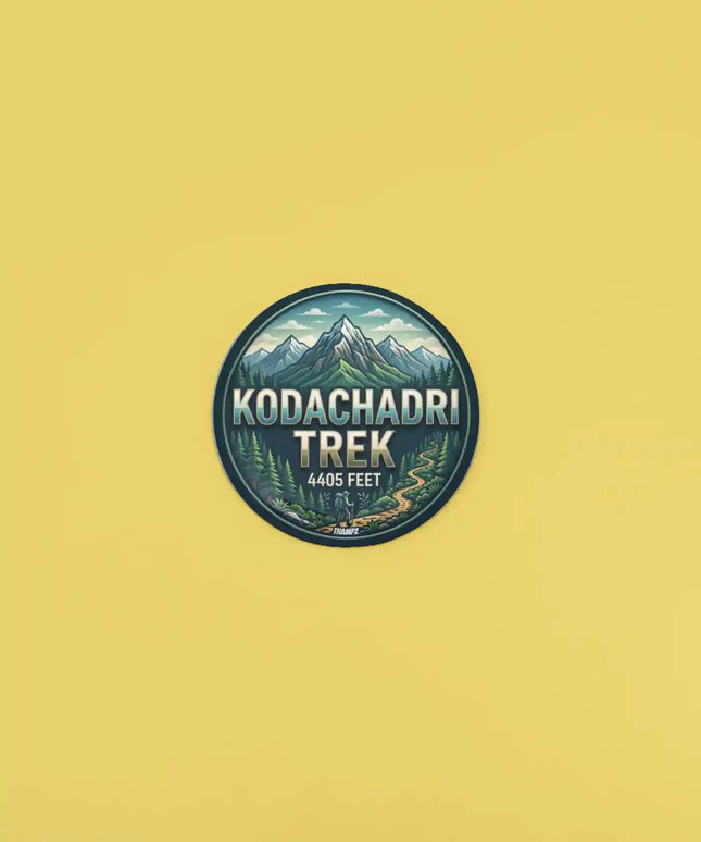 Kodachadri Trek Karnataka Adventure Pin Badge – Western Ghats Travel Souvenir