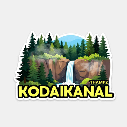 Kodaikanal Scenic Hill Station Fridge Magnet
