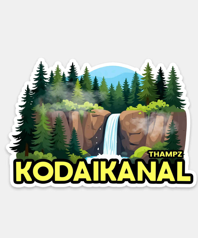 Kodaikanal Scenic Hill Station Fridge Magnet