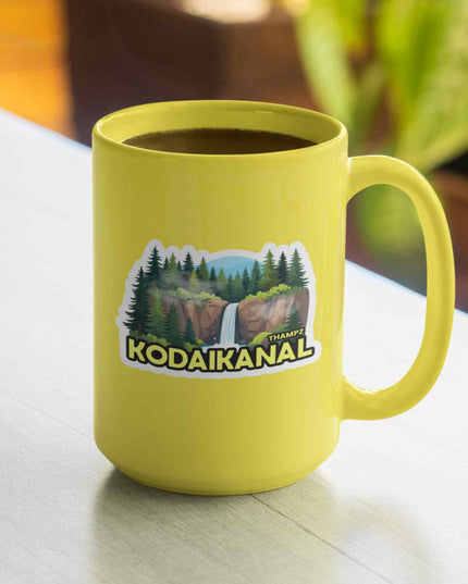Kodaikanal Waterfall Travel Sticker