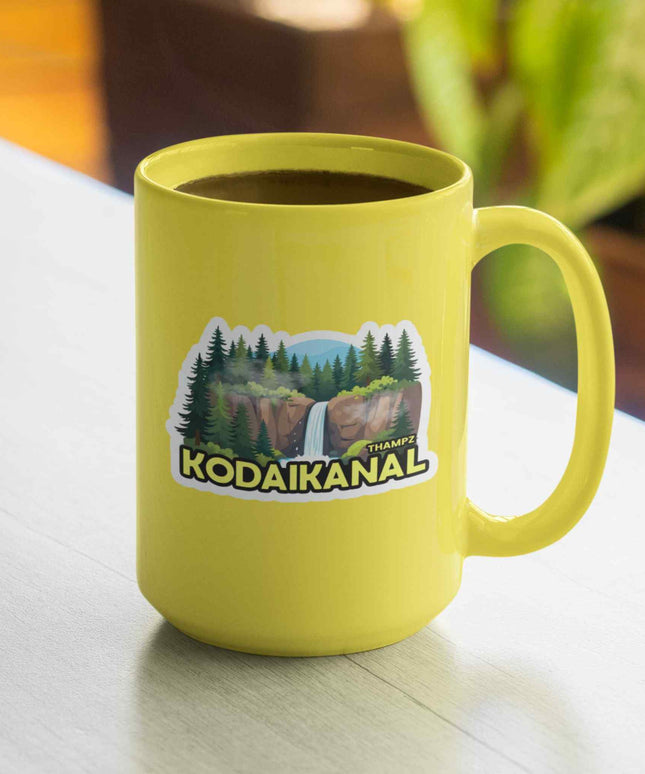 Kodaikanal Waterfall Travel Sticker