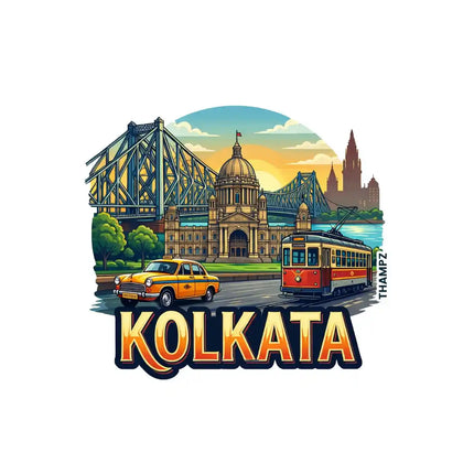 Kolkata Fridge Magnet