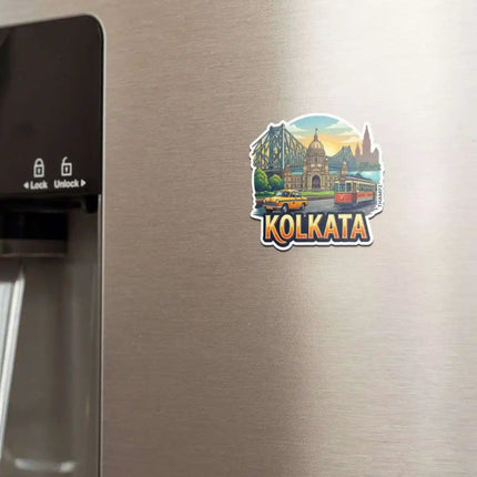 kolkata fridge magnet
