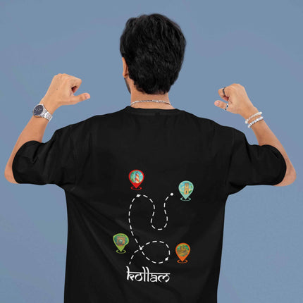 Kollam Coastal Heritage & Lighthouse Edition Oversized T-Shirt