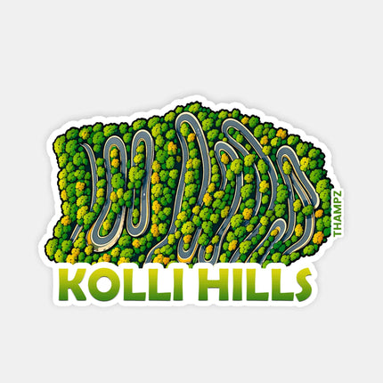 Kolli Hills Fridge Magnet