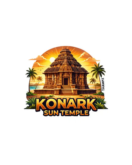 konark-temple-die-cut-sticker
