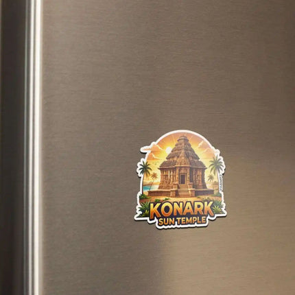 konark temple fridge magnet
