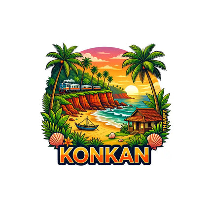 Konkan Fridge Magnet