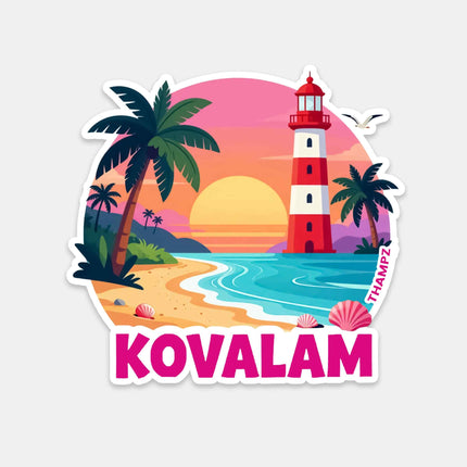 Kovalam Fridge Magnet