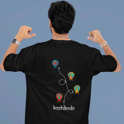 Kozhikode Heritage City & Coastal Spirit Edition Oversized T-Shirt