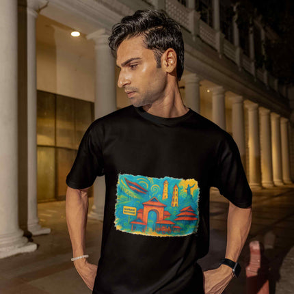 Kozhikode Heritage City & Coastal Spirit Edition Oversized T-Shirt