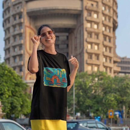 Kozhikode Heritage City & Coastal Spirit Edition Oversized T-Shirt