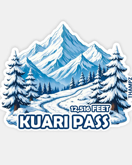 Kuari Pass Travel Sticker