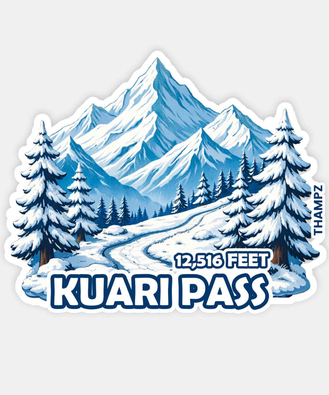 Kuari Pass Travel Sticker