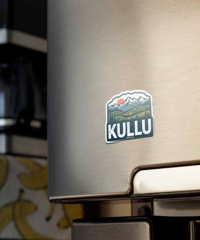 Kullu Fridge Magnet-Himachal Pradesh Travel Souvenir
