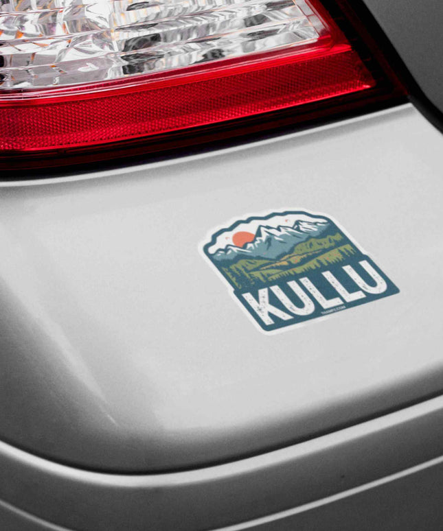 Kullu – Scenic Mountain Valley Vinyl Sticker