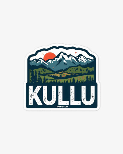 Kullu – Scenic Mountain Valley Vinyl Sticker