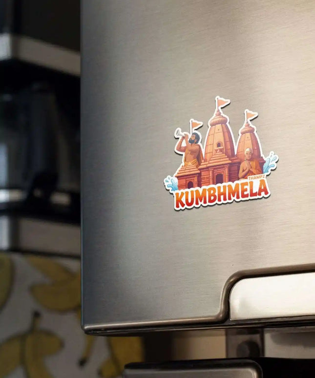 kumbhamela fridge magnet