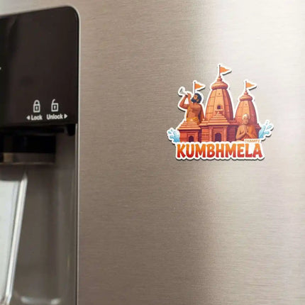 kumbhamela fridge magnet