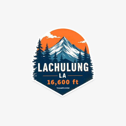 Lachulung La Fridge Magnet Ladakh Travel Souvenir