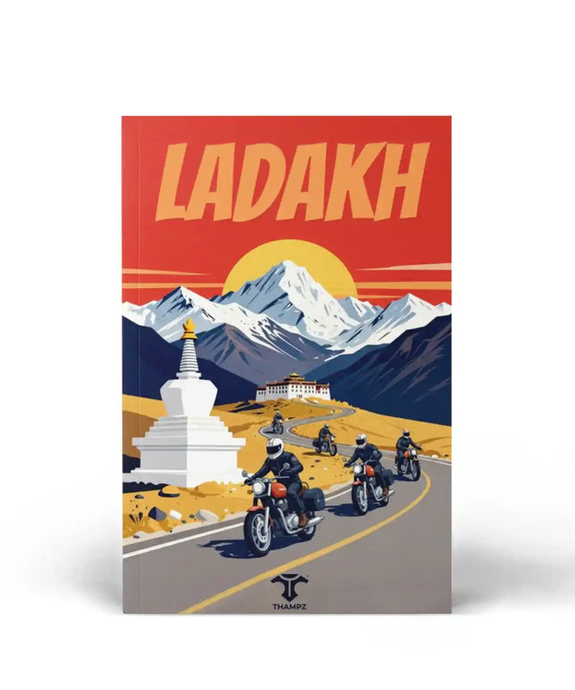 Ladakh Travel Postcard Scenic Photo Postcard