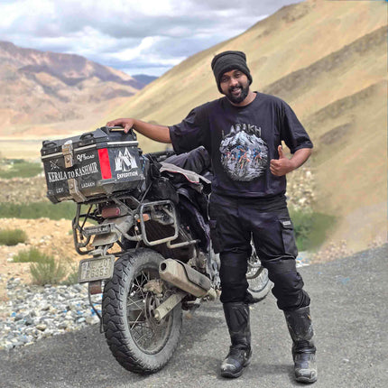 Ladakh Riders – Adventure Motorcycle Oversized T-Shirt