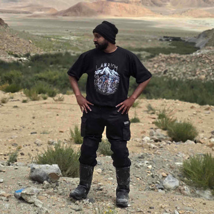 Ladakh Riders – Adventure Motorcycle Oversized T-Shirt