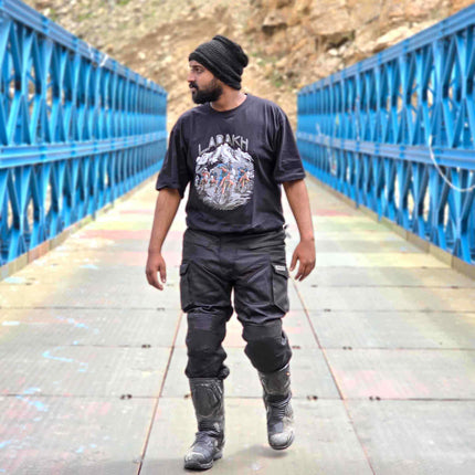 Ladakh Riders – Adventure Motorcycle Oversized T-Shirt