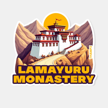 Lamayuru Monastery Fridge Magnet