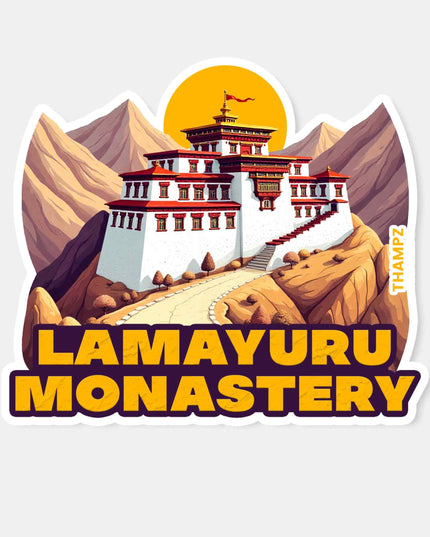 Lamayuru Monastery Travel Sticker
