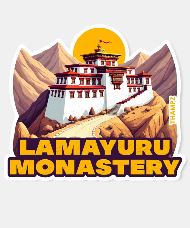 Lamayuru Monastery Travel Sticker