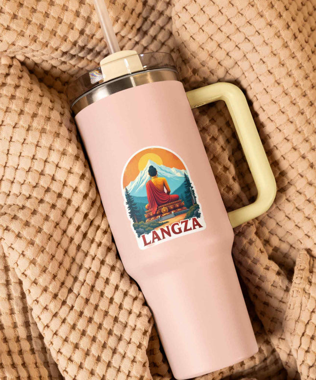 Langza – Buddha Statue Vinyl Sticker