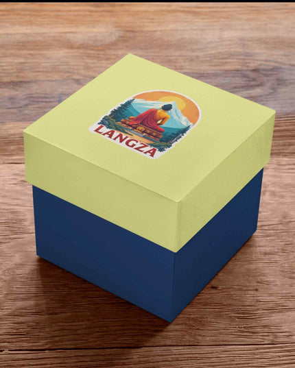 Langza – Buddha Statue Vinyl Sticker