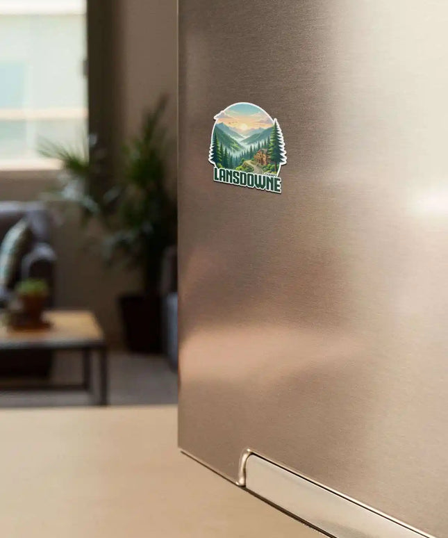lansdowne fridge magnet