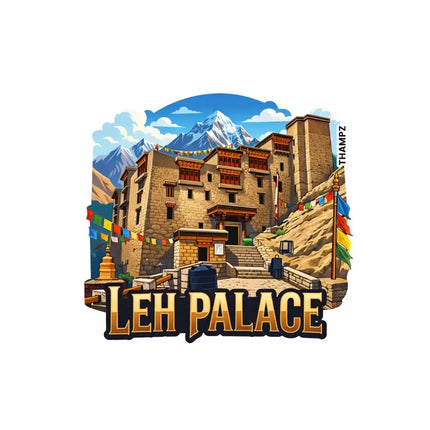 Leh Palace Fridge Magnet