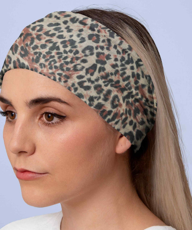 Leopard Print Seamless Unisex Bandana