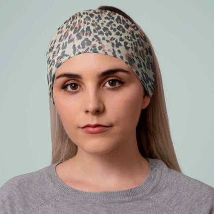 Leopard Print Seamless Unisex Bandana
