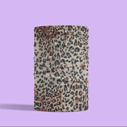 Leopard Print Seamless Unisex Bandana