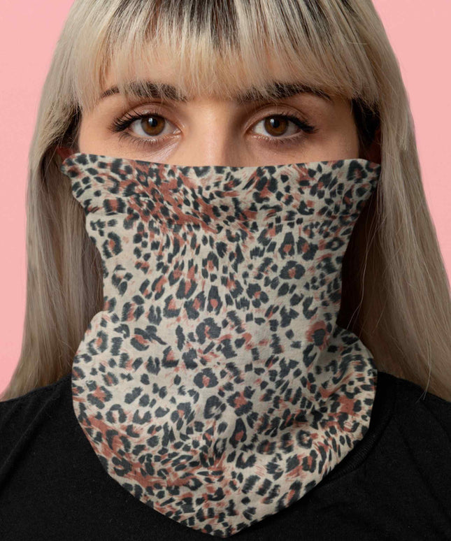Leopard Print Seamless Unisex Bandana