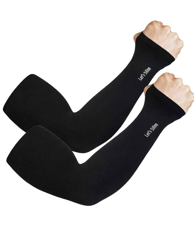 Let S Slim Ice Skin Uv Cut Cooling Arm Sleeves