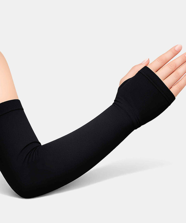 Let's Slim Ice Skin UV-Cut Cooling Arm Sleeves