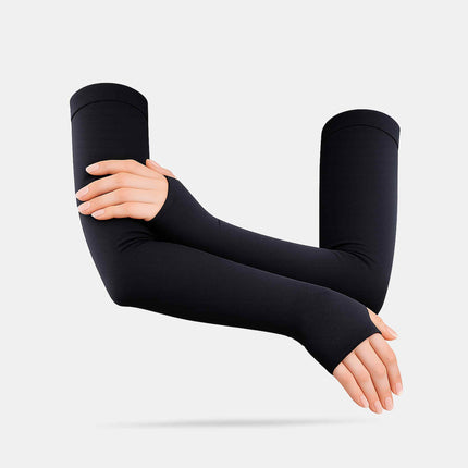 Let's Slim Ice Skin UV-Cut Cooling Arm Sleeves
